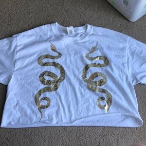 Rue 21 snake crop top